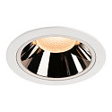 LED Ceiling recessed luminaire NUMINOS DL XL, 2700K, IP20, 40�, 3400lm, UGR 18, white/chrome
