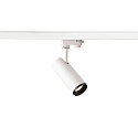 LED 3-Phase luminaire NUMINOS PHASE S, 3000K, 60�, 1020lm, white/black
