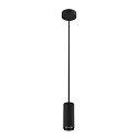 LED Pendant luminaire NUMINOS PD PHASE S, 2700K, 36�, 985lm, black/black