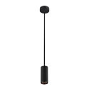 LED Pendant luminaire NUMINOS PD PHASE S, 2700K, 60�, 980lm, black/black