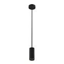 LED Pendant luminaire NUMINOS PD PHASE S, 4000K, 36�, 1100lm, black/black
