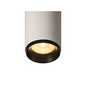 SLV LED Ceiling luminaire NUMINOS SPOT PHASE M, 3000K, 24�, 1955lm, white/black