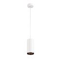 LED Pendant luminaire NUMINOS PD PHASE L, 2700K, 60�, 2475lm, white/black