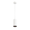 LED Pendant luminaire NUMINOS PD PHASE L, 4000K, 36�, 2620lm, white/black