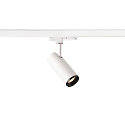 LED 3-Phase luminaire NUMINOS DALI S, 2700K, 24�, 985lm, white/black