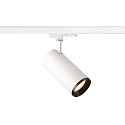 LED 3-Phase luminaire NUMINOS DALI L, 3000K, 24�, 2430lm, white/black