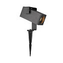 SLV Ground spike luminaire THEO BRACKET SP QPAR51, GU10, IP65, anthracite