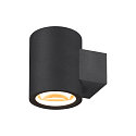 SLV LED Wall luminaire OCULUS UP/DOWN WL, 2000-3000K, 22-555lm, IP20, black