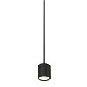 SLV LED Pendant luminaire OCULUS PD, single, DIM-TO-WARM 2000-3000K, 36-780lm, black