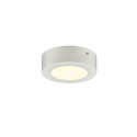 SLV LED Wall / Ceiling luminaire SENSER 12 CW, round, IP20, white, 8,5W, 4000K, 470lm