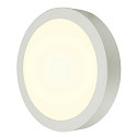 SLV LED Wall / Ceiling luminaire SENSER 24 CW, round, 15W, IP20, white, 4000K, 1300lm