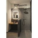 SLV LED Wall luminaire TRUKKO WL, square, IP44, aluminum