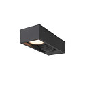 LED Outdoor luminaire ESKINA FRAME WL DOUBLE LED Wall luminaire, CCT switch, 3000/4000K, 1100/1200lm, IP65, anthracite