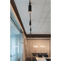 SLV LED Pendant luminaire ONE 60 PD PHASE UP/DOWN, CCT switch, 2700/3000K, 410/415lm, white