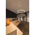 SLV LED Pendant luminaire ONE 60 PD DALI UP/DOWN, CCT switch, 3000/4000K, 400/410lm, white