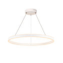 LED Pendant luminaire ONE 80 PD DALI UP/DOWN, CCT switch, 3000/4000K, 615/635lm, white