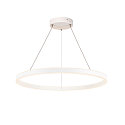 SLV LED Pendant luminaire ONE 80 PD DALI UP/DOWN, CCT switch, 3000/4000K, 615/635lm, white