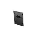 SLV Accessories for LED Strip GRAZIA 60 Endcaps, IP20, for Surface profile, black