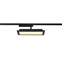 LED 1-phase spot PANEL TRACK, square, 15x30cm, 18W, 3000K, black