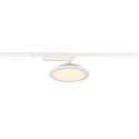 SLV LED 1-phase spot PANEL TRACK, round, 20cm, 18W, 3000K, white