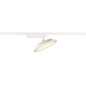 SLV LED 1-phase spot PANEL TRACK, round, 20cm, 18W, 3000K, white