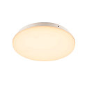 Wall / Ceiling luminaire SIMA SENSOR, round, 3000K, 2150lm, IP44, white