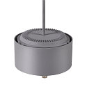 SLV Pendant luminaire PARA DOME E27, grey