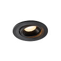 LED Ceiling recessed luminaire NUMINOS� MOVE S, 3000K, 20�, black