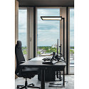 Floor lamp WORKLIGHT, 79W, 4000K, 80�, black