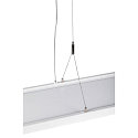 SLV Pendant luminaire WORKLIGHT DALI, 57W, 4000K, 80�, white