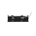 Ceiling recessed luminaire MILANDOS 6, 45�, 2700K, black