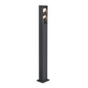 LED Floor lamp ESKINA FRAME 125 Pole double, 27W, 3000/4000K, 95�, anthracite
