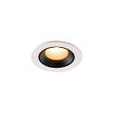 LED Ceiling recessed luminaire NUMINOS� XS, 2700K, 20�, white/black