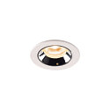 LED Ceiling recessed luminaire NUMINOS� XS, 2700K, 40�, white/chrome