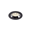 LED Ceiling recessed luminaire NUMINOS� XS, 4000K, 40�, black/chrome