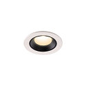 LED Ceiling recessed luminaire NUMINOS� XS, 4000K, 20�, white/black