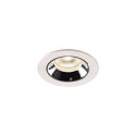 LED Ceiling recessed luminaire NUMINOS� XS, 4000K, 55�, white/chrome