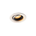 LED Ceiling recessed luminaire NUMINOS� MOVE XS, 2700K, 20�, white/black