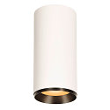 LED Ceiling luminaire NUMINOS� XL PHASE, 36W, 2700K, 36�, white / black