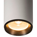 SLV LED Ceiling luminaire NUMINOS� XL PHASE, 36W, 2700K, 36�, white / black