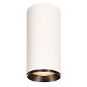 LED Ceiling luminaire NUMINOS� XL PHASE, 36W, 3000K, 36�, white / black