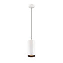 LED Pendant luminaire NUMINOS� XL PHASE, 36W, 2700K, 36�, white / black