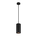 LED Pendant luminaire NUMINOS� XL PHASE, 36W, 3000K, 24�, black