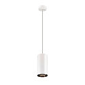 LED Pendant luminaire NUMINOS� XL PHASE, 36W, 3000K, 60�, white / black