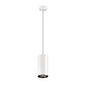 LED Pendant luminaire NUMINOS� XL PHASE, 36W, 4000K, 36�, white / black