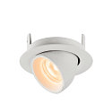 SLV LED Ceiling recessed luminaire NUMINOS� GIMBLE XS, 2700K, 40�, white