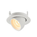 SLV LED Ceiling recessed luminaire NUMINOS� GIMBLE XS, 3000K, 40�, white