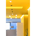 SLV LED Ceiling recessed luminaire NUMINOS� GIMBLE S, 3000K, 55�, black