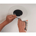 SLV LED Ceiling recessed luminaire NUMINOS� GIMBLE M, 3000K, 40�, white/chrome