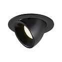 LED Ceiling recessed luminaire NUMINOS� GIMBLE L, 4000K, 40�, black